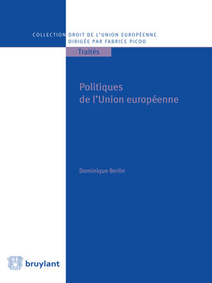 cover image of Politiques de l'Union européenne